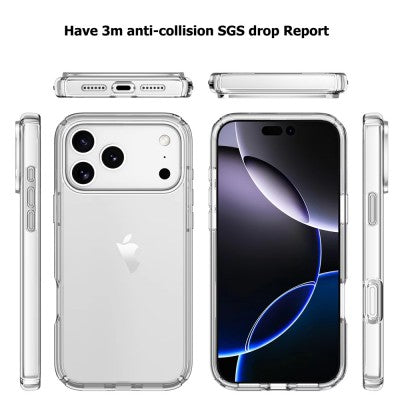UTIA Ultimake Shockproof Case for iPhone 17  Military-Grade Clear Protection Cover