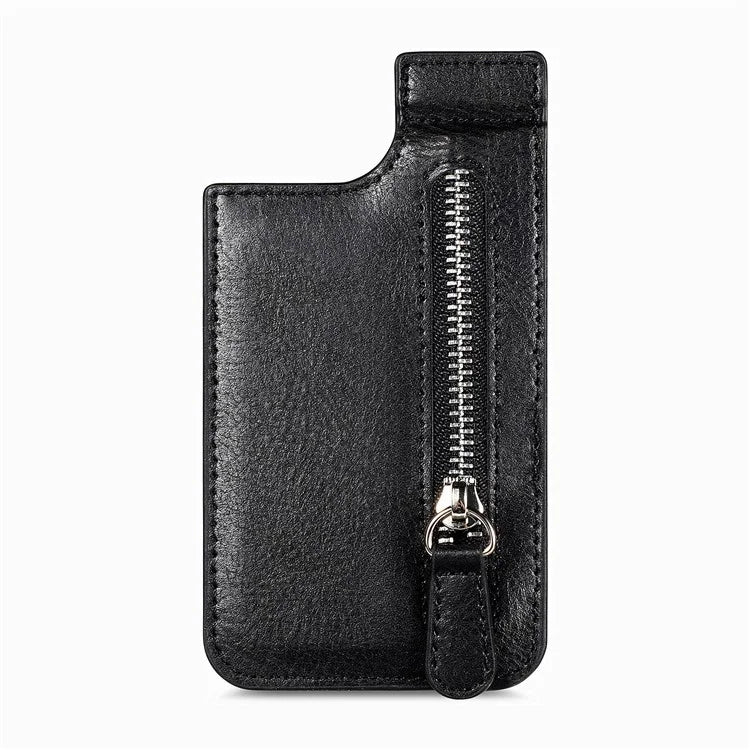 TASX KB-29 Retro Leather  Card Holder – Multifunctional Wallet with Kickstand & Zipper