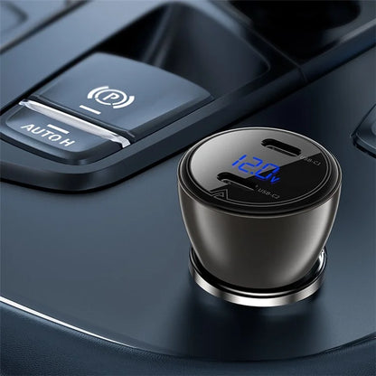 ACEFAST B10 60W Dual Type-C PD Fast Car Charger