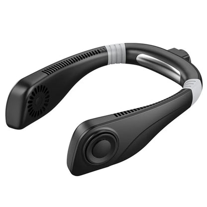 TASX Aromatherapy Bladeless Neck Fan with USB Rechargeable Air Cooling