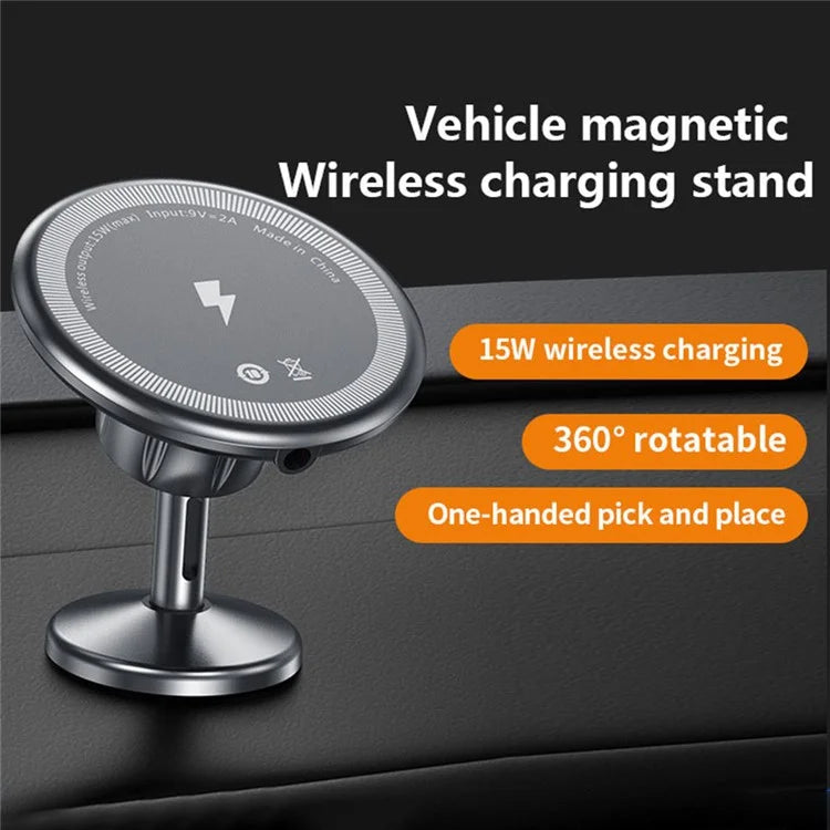 TASX 15W Fast Charging MagSafe Wireless Chargring Car Mount CF23
