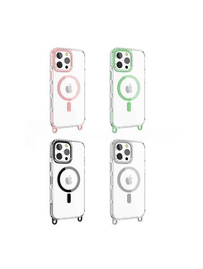 Case it IPhone 16 Pro Crossbody Clear Shockproof Case