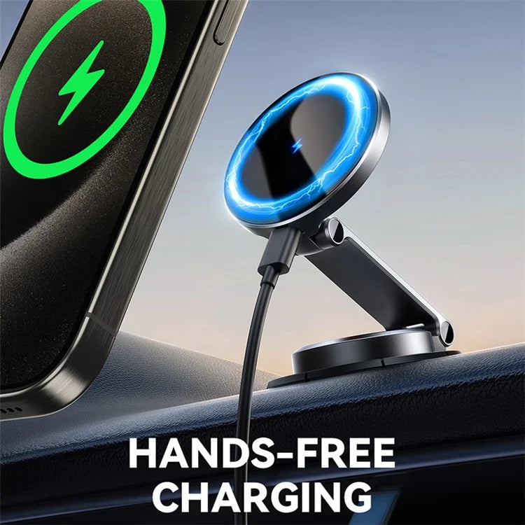 JOYROOM 15W MagSafe Phone Wireless Charging Car Mount JR-ZS408