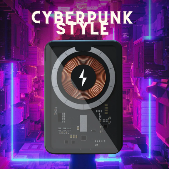 Mini Aluminum Transarent Magsafe Fast Charging PowerBank 22.5W (5000mAh)