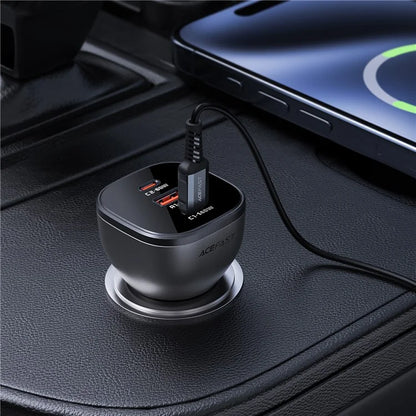 ACEFAST B14 165W USB + Dual Type-C Car Charger Fast Charging Adapter