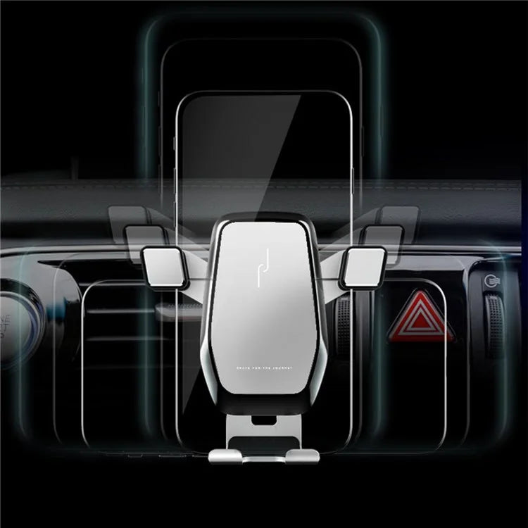 TASX M1 Universal Car Phone Holder – Air Outlet Gravity Mount with Rotatable Metal Bracket