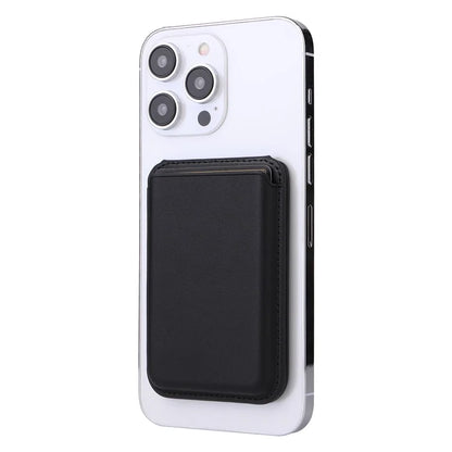 TASX G057 MagSafe Card Holder – PU Leather Back Attachment with Kickstand