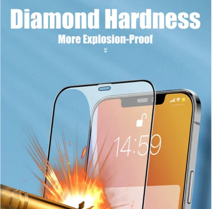 Iphone 9D Full Cover Tempered Glass Screen Protector