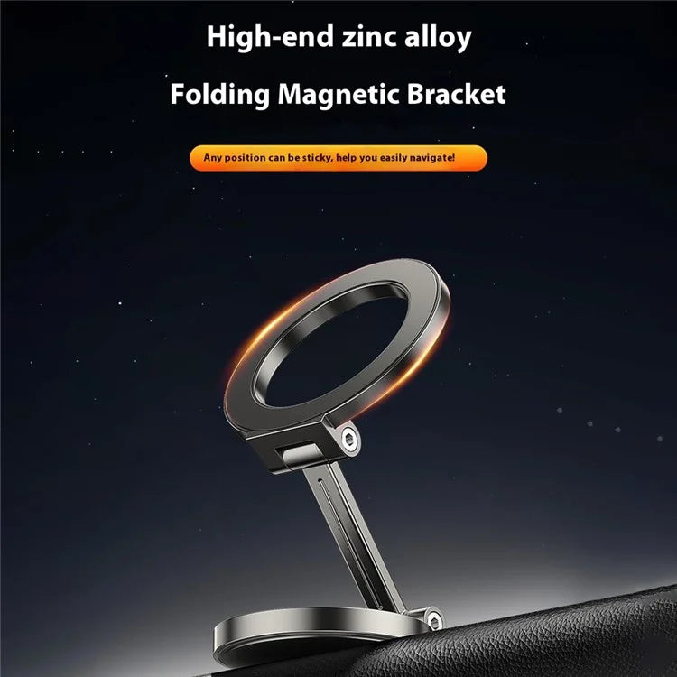 WEKOME WA-S63 MagSafe Car Phone Holder – 360° Rotatable Zinc Alloy Mount