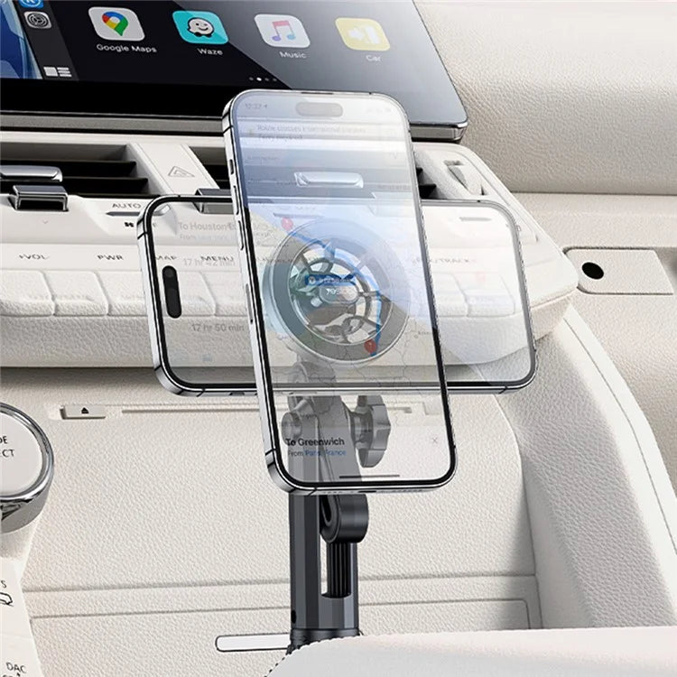 YESIDO C200 Car Cup Holder Mount Phone Bracket Compatible with MagSafe