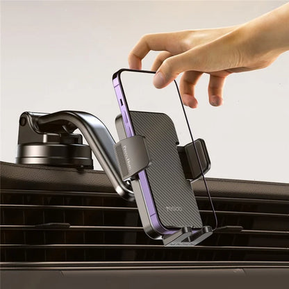 TASX C172 Suction Cup Dashboard Phone Mount – Multi-Function