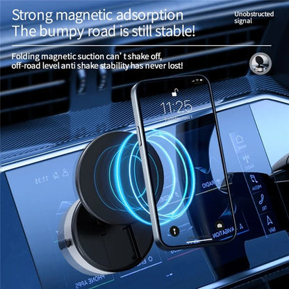 TASX X10Q 360° Rotatable Phone Suction Cup Mount – MagSafe Adsorption Phone Holder, Folding Bracket