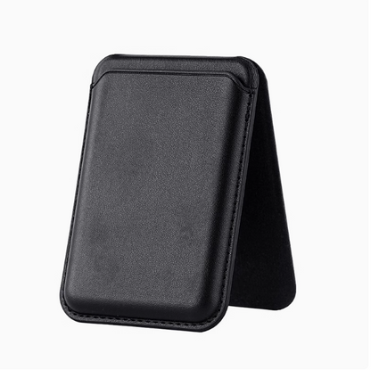 TASX AD366 MagSafe Card Holder – Leather Sleeve with Multifunctional Kickstand