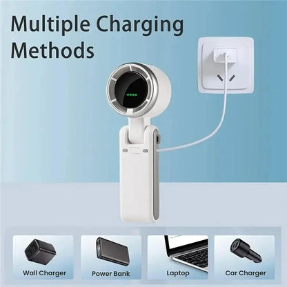 TASX N607 Portable Rechargeable 5 Wind Speeds Cooling Fan