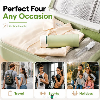 XTRA 4-in-1 Travel Dispenser Bottle