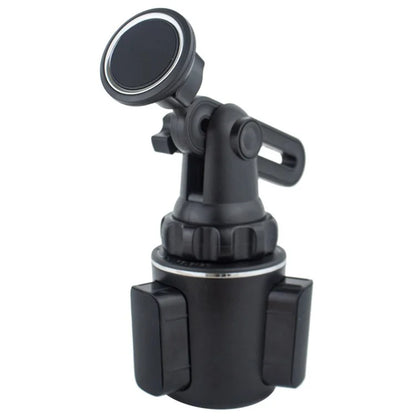 TASX Car Cup Holder Mount 360° Rotatable Magnetic Phone & Tablet Holder