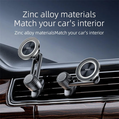 YESIDO C168 MagSafe Car Phone Holder – 360° Rotating Air Outlet Clip