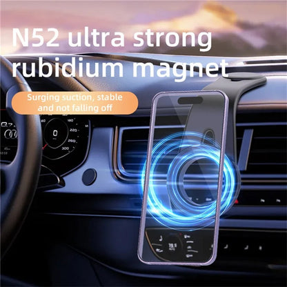 TASX D1 MagSafe Flexible Aluminum Car Phone Holder – Bendable Dashboard Mount