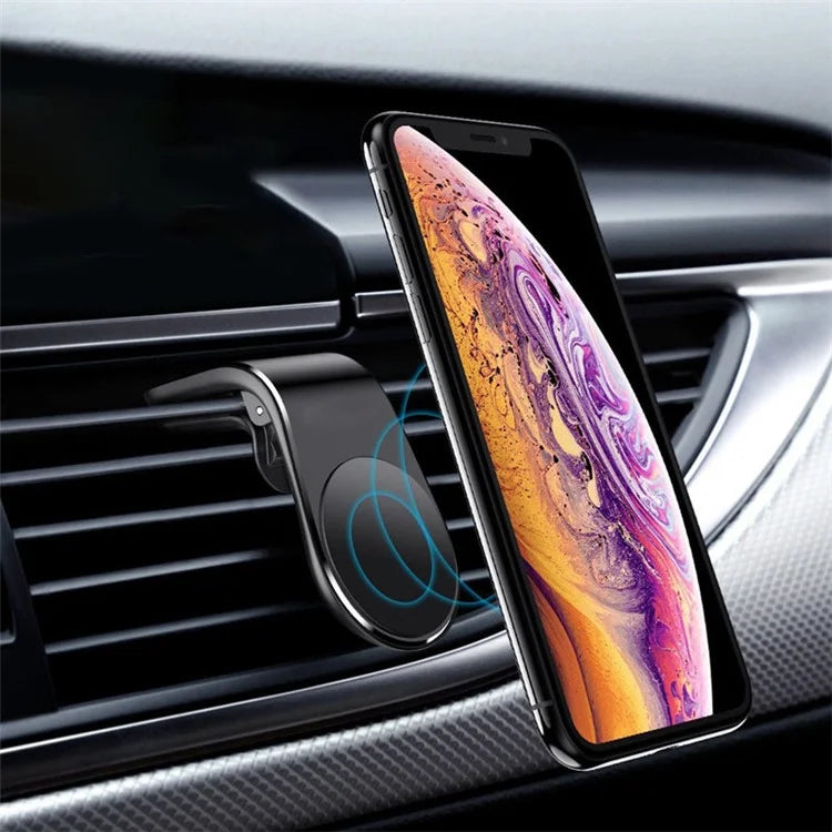 TASX Magnetic Air Vent Phone Holder - Adhesive Car Mount