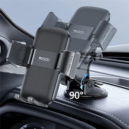 TASX C175 Mini Suction Cup Dashboard & Windscreen Phone Mount – Rotating Holder