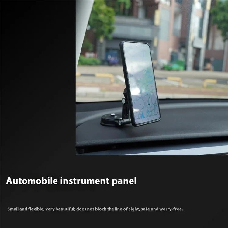 TASX Adhesive Base Car Dashboard Mount – MagSafe-Compatible Phone Holder