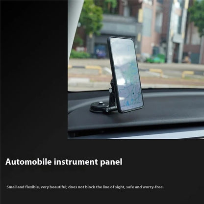 TASX Adhesive Base Car Dashboard Mount – MagSafe-Compatible Phone Holder