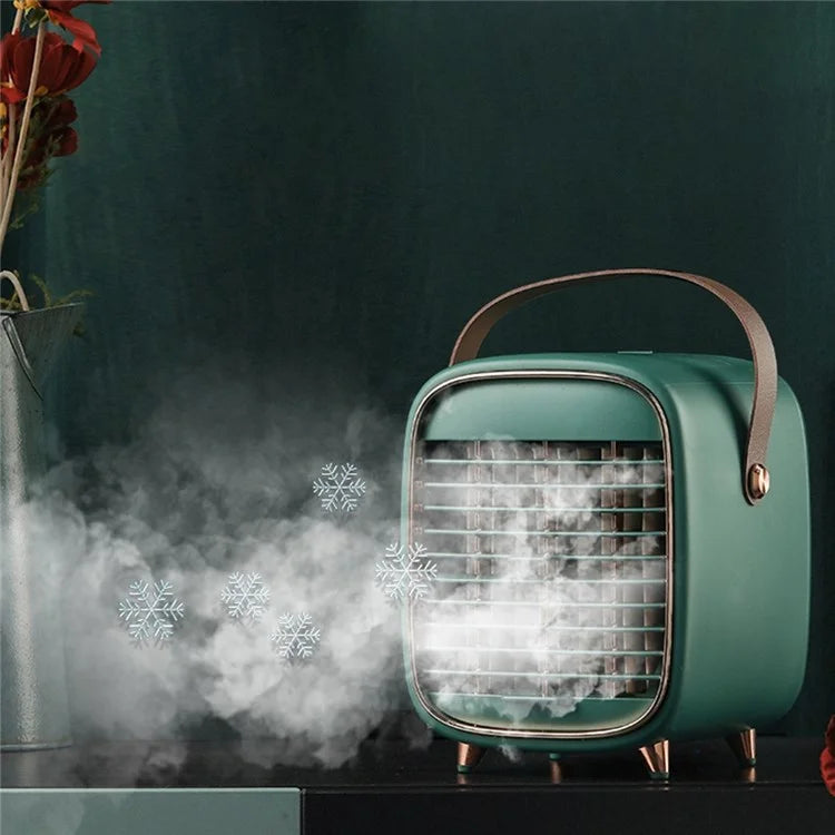 TASX YX-Y3 Portable Mini Desktop Air Cooler and Humidifier with 2000mAh Battery