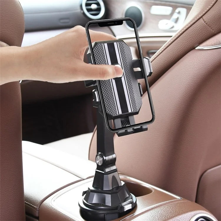 TASX A165 Adjustable Car Cup Holder Phone Mount Hands-Free Bracket