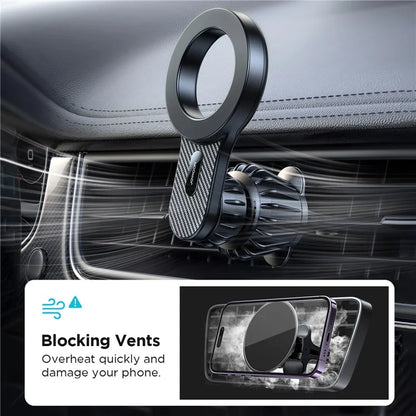 JOYROOM JR-ZS355 Universal MagSafe Car Mount – Magnetic Air Vent Holder for 4-7 Phones