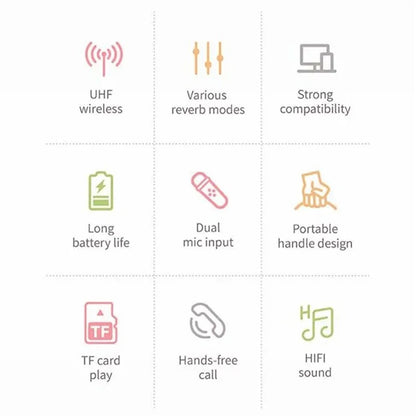TASX C20 Plus Mini Karaoke Wireless Bluetooth Speaker with Microphone