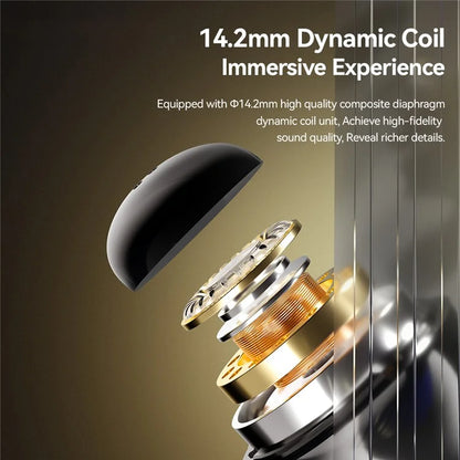 ESSAGER EJ01 3.5mm Wired Earphones with Deep Bass & In-line Control