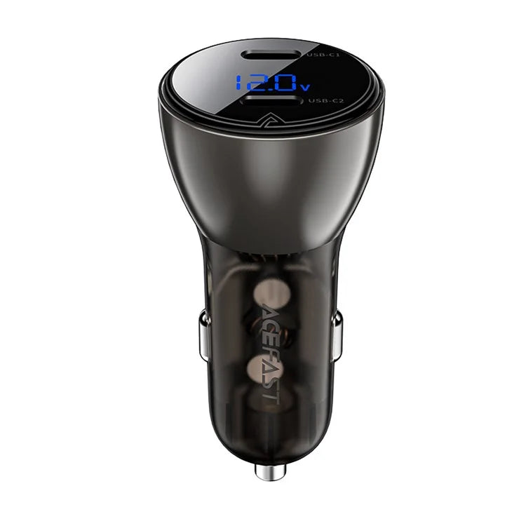 ACEFAST B10 60W Dual Type-C PD Fast Car Charger