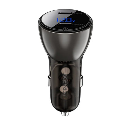 ACEFAST B10 60W Dual Type-C PD Fast Car Charger