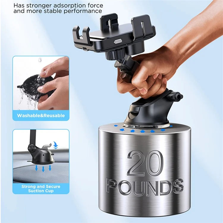 JOYROOM Electric 15W Wireless Charger Dashboard Car Mount ZS219