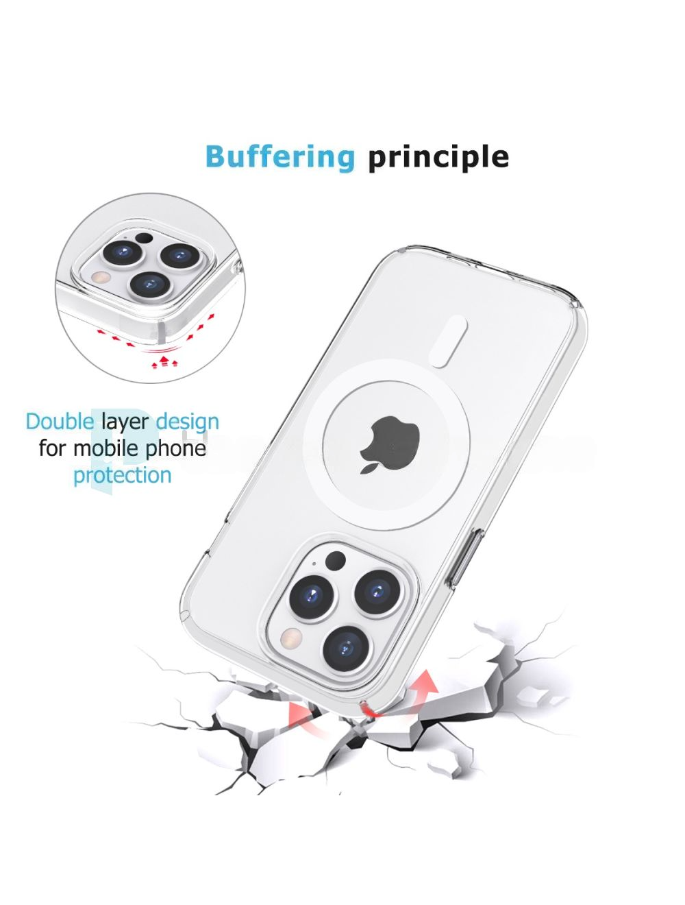 Case It IPhone 12 Pro Max Fortify Series Shockproof Crystal Case MS