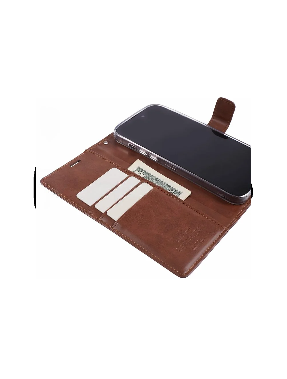 IPhone 15 Pro Mercury Bluemoon Diary Wallet Case