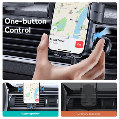 TASX CD230 Wireless Car Charger Phone Mount Air Vent Cell Phone Holder