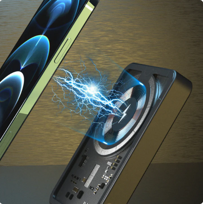 Mini Aluminum Transarent Magsafe Fast Charging PowerBank 22.5W (5000mAh)