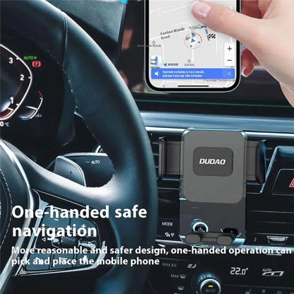 DUDAO F8Max Car Phone Holder – 360° Rotating Air Vent Mount