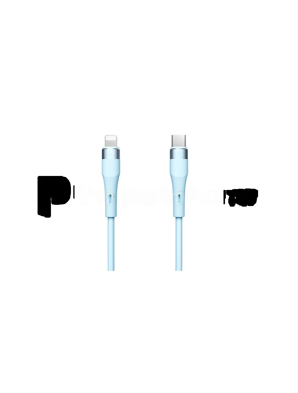 USB-C to Lightning Charge & Sync Cable 1.2M (Soft Silicon)(27W)