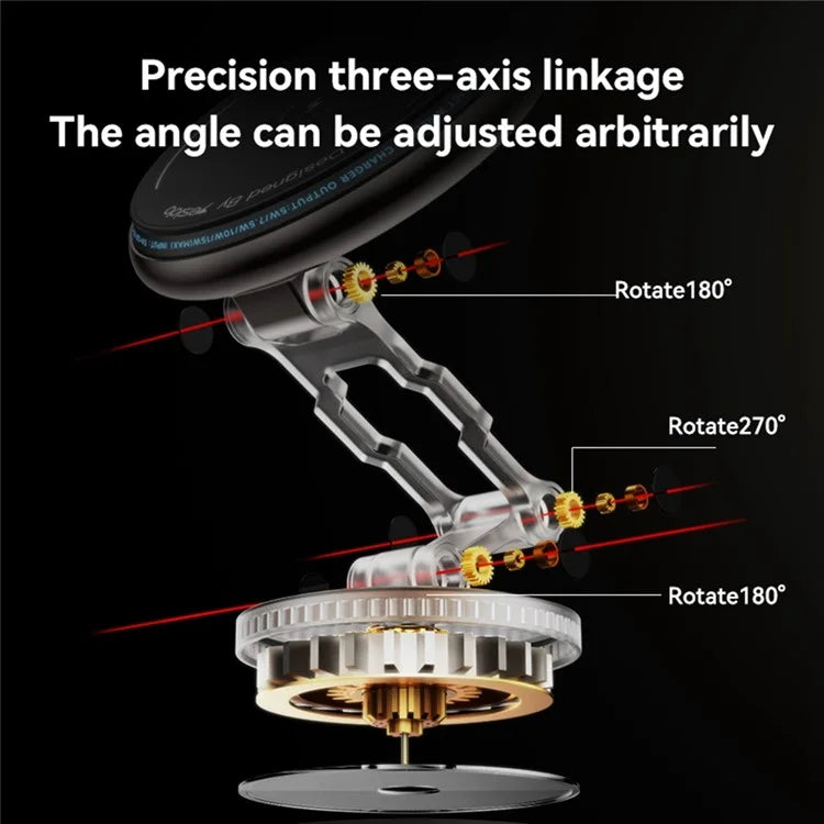 TASX Dashboard  MagSafe Phone Wireless Charging Car Mount C306
