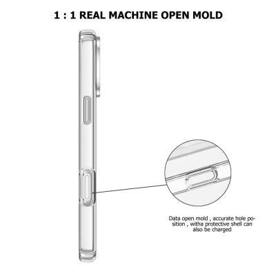 UTIA Ultimake Shockproof Case for iPhone 17  Military-Grade Clear Protection Cover