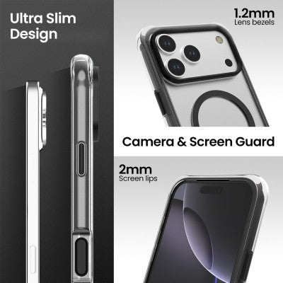 REDEFINE Airshield Drop Protection Case for iPhone 17 | Slim Clear Shockproof Cover