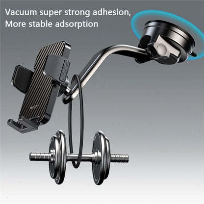 TASX C172 Suction Cup Dashboard Phone Mount – Multi-Function