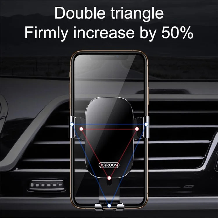 JOYROOM ZS198 Light Shadow Series Car Phone Holder – Gravity Air Vent Mount