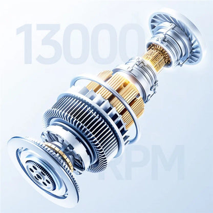 TASX A9 Foldable USB Rechargeable Mini Fan with 100-Speed Adjustment