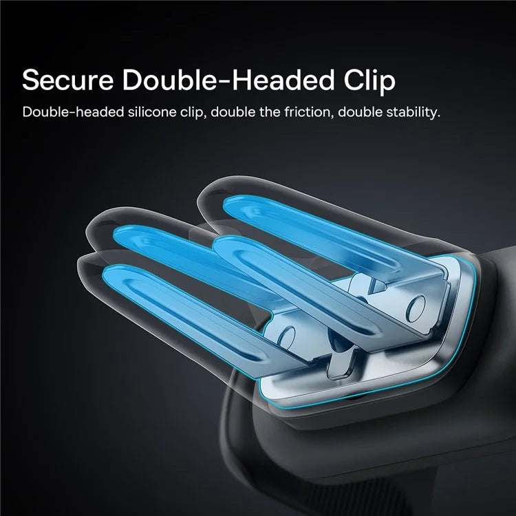 BASEUS Steel Cannon 2 Car Phone Holder – Air Outlet Spring Clip Mount