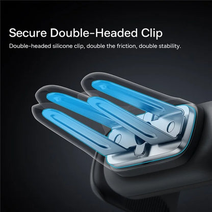 BASEUS Steel Cannon 2 Car Phone Holder – Air Outlet Spring Clip Mount