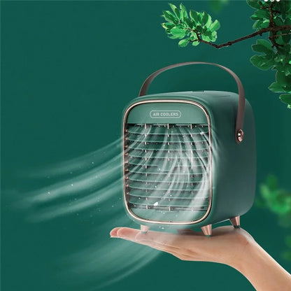 TASX YX-Y3 Portable Mini Desktop Air Cooler and Humidifier with 2000mAh Battery