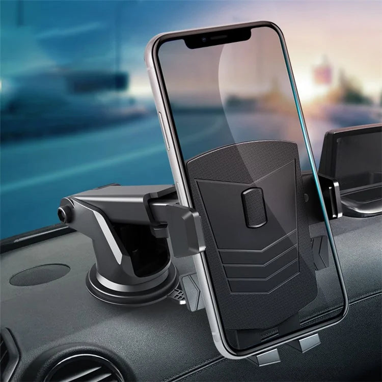 TASX 360° Rotation Car Phone Holder – Suction Cup Mount for Air Vent, Windscreen & Dashboard
